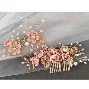 3pcs bridal  Flower Comb Pin hairpiece event gala